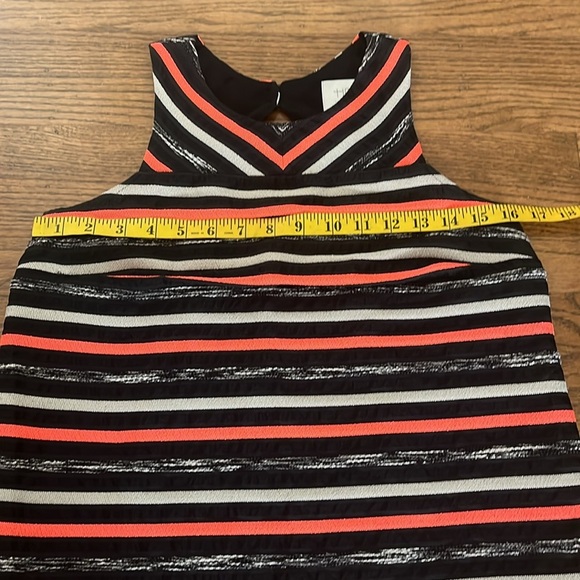 Hd In Paris Blouse Multicolor Striped Sleeveless Tank
Top Size 0 - Picture 5 of 8